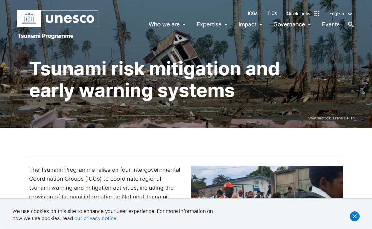 Tsunami risk mitigation and early warning systems | Tsunami Programme UNESCO-IOC