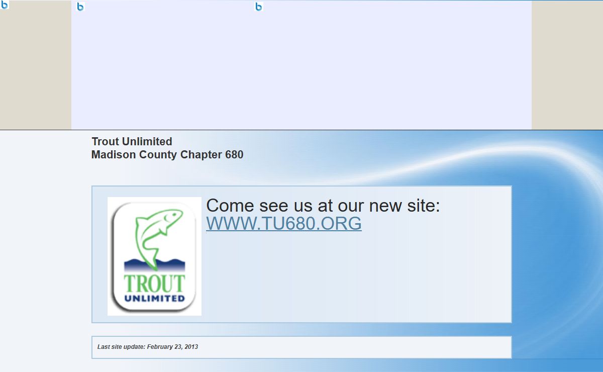 Trout Unlimited Madision County New York Chapter 680