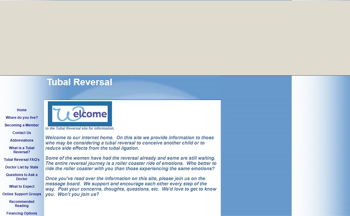 Tubal Reversal
