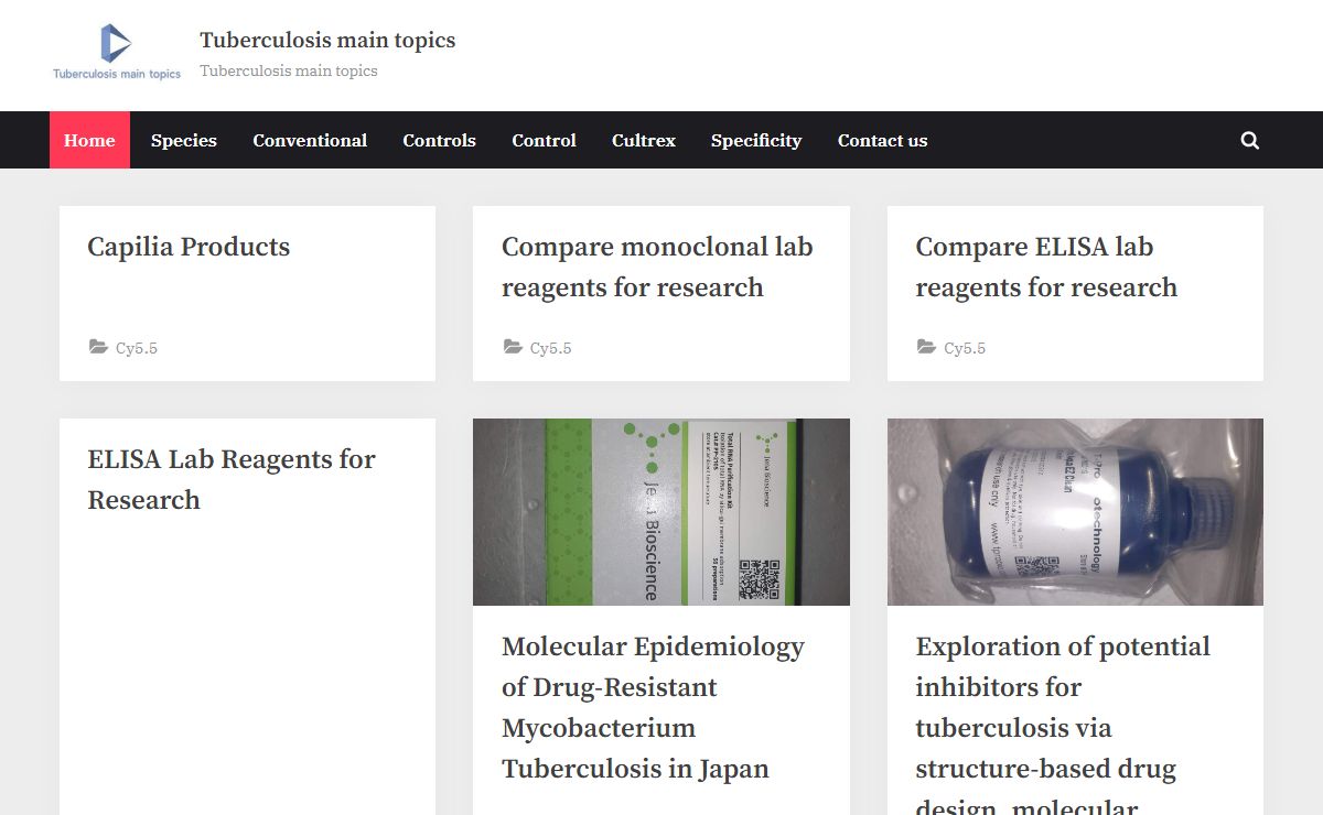 Tuberculosis main topics – Tuberculosis main topics