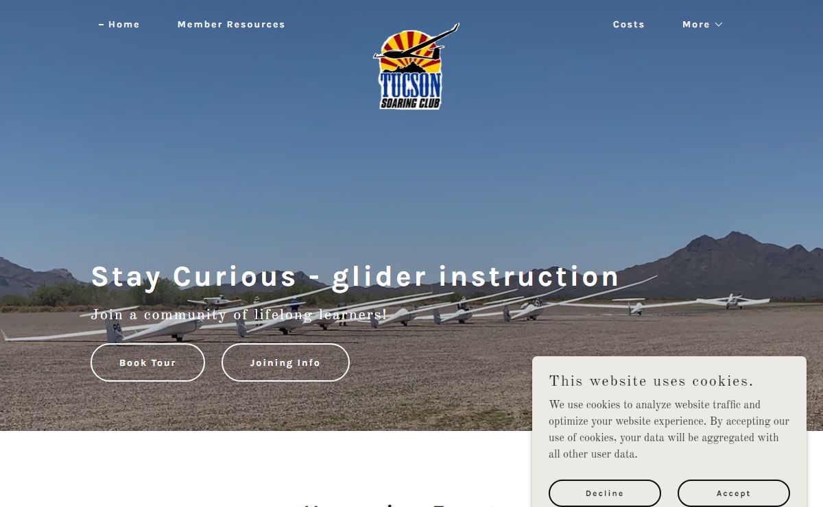 Tucson Soaring Club - Home
