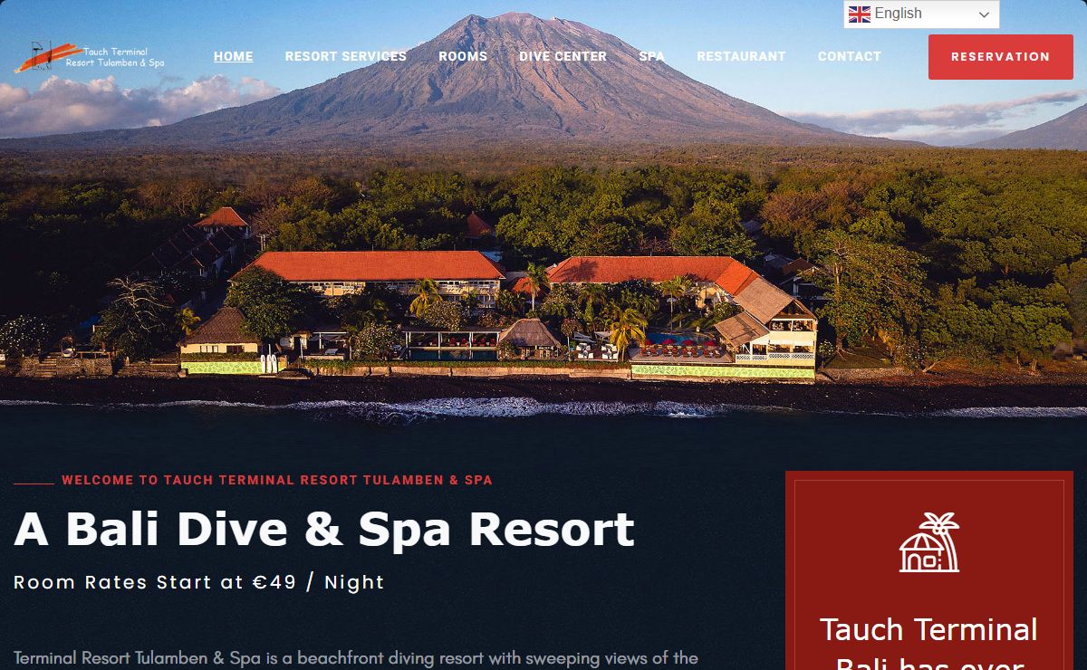 Tauch Terminal Resort Tulamben & Spa