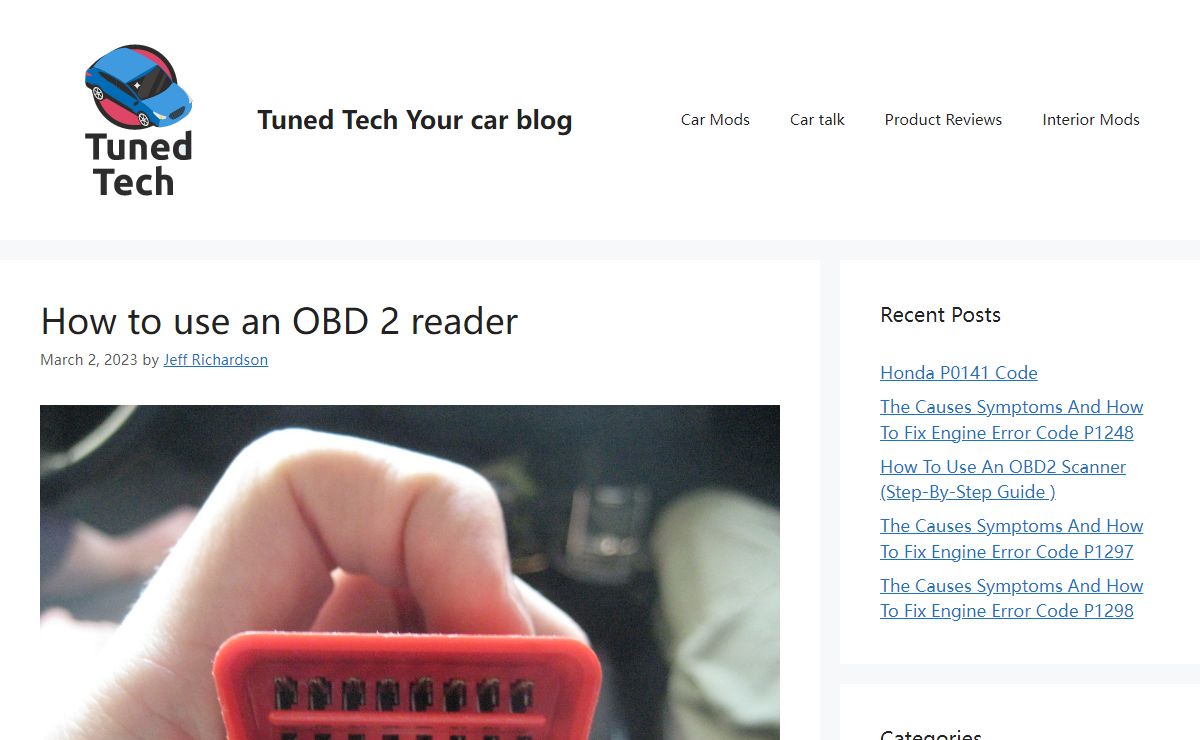 Tuned Tech Your car blog