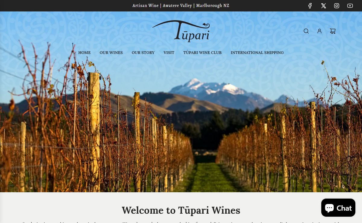Tūpari Wines | NZ Fine Wine | Awatere Valley, Marlborough, New Zealand