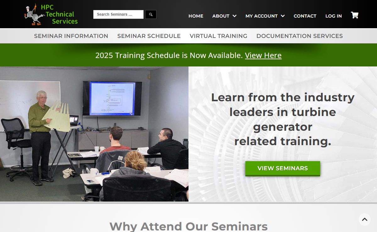 Turbine Generator Training | HPC Technical Services