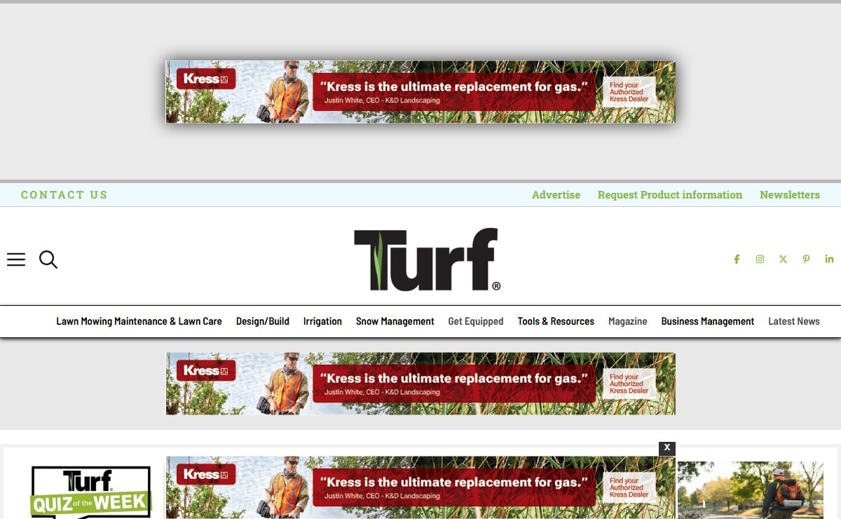 Turf Magazine - For Landscaping and Green Industry Professionals