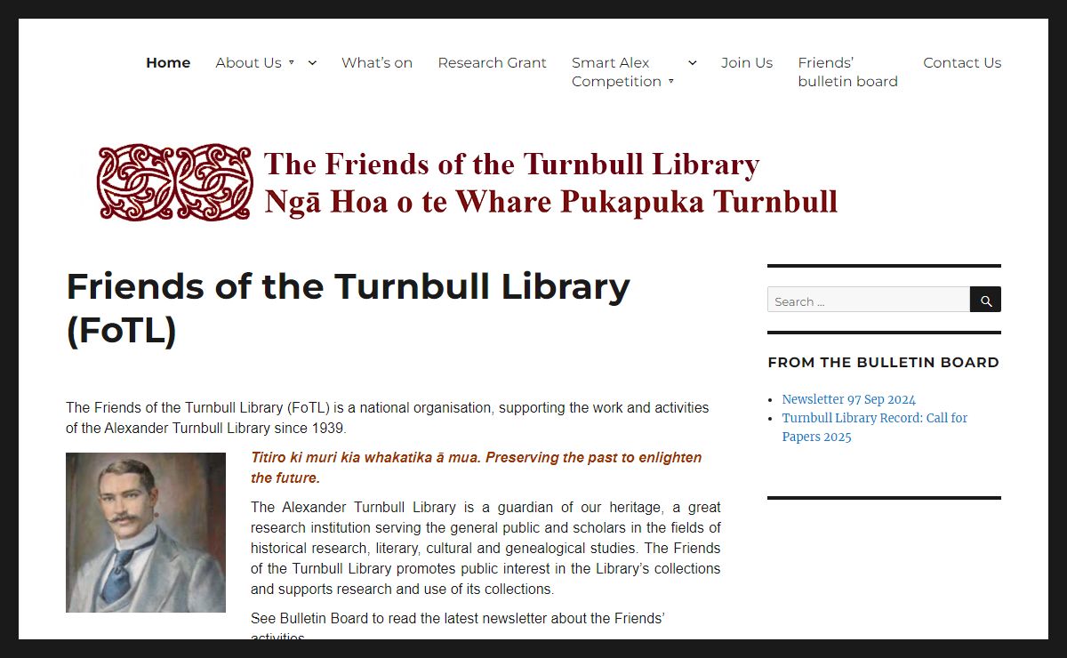 Friends of Turnbull Library – What the Friends are doing