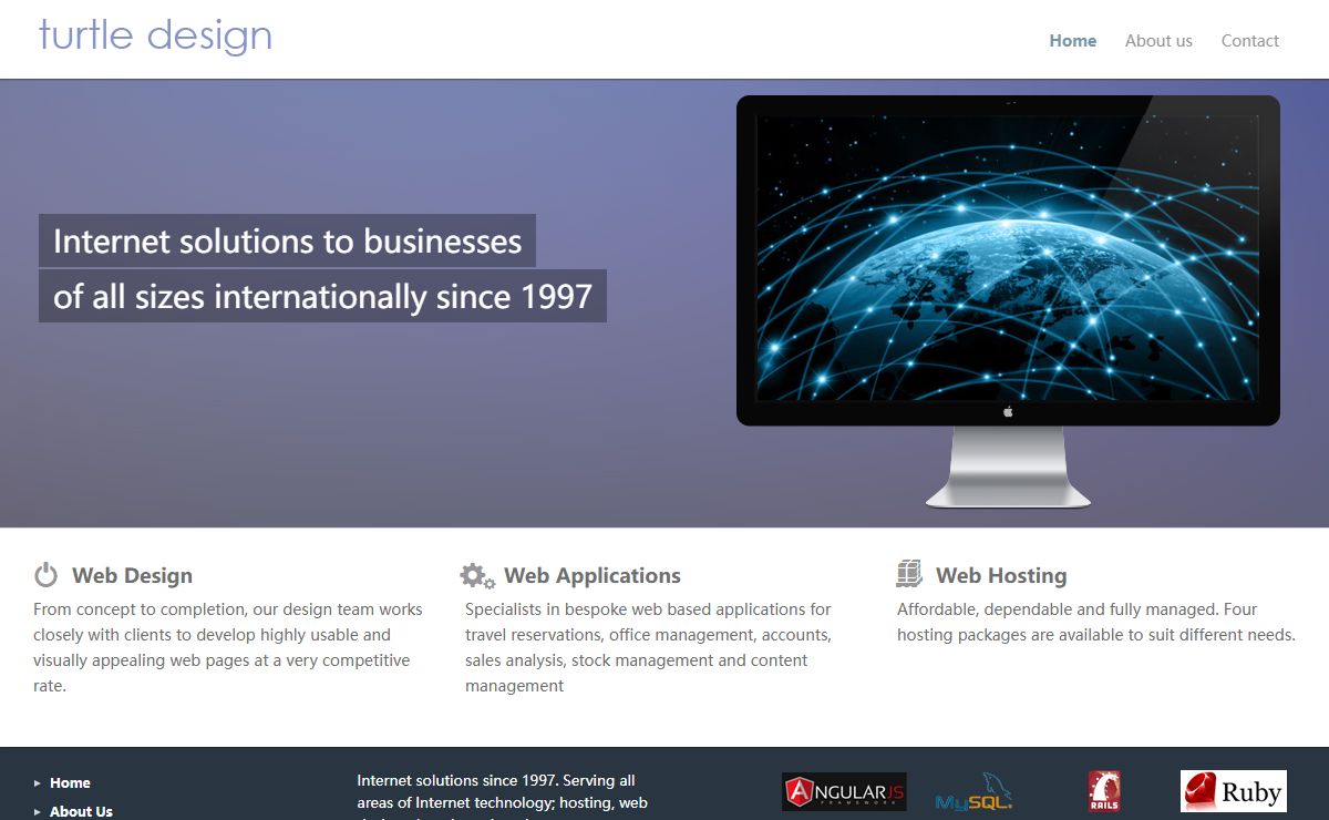 Web Development in Scotland. Web based application specialists