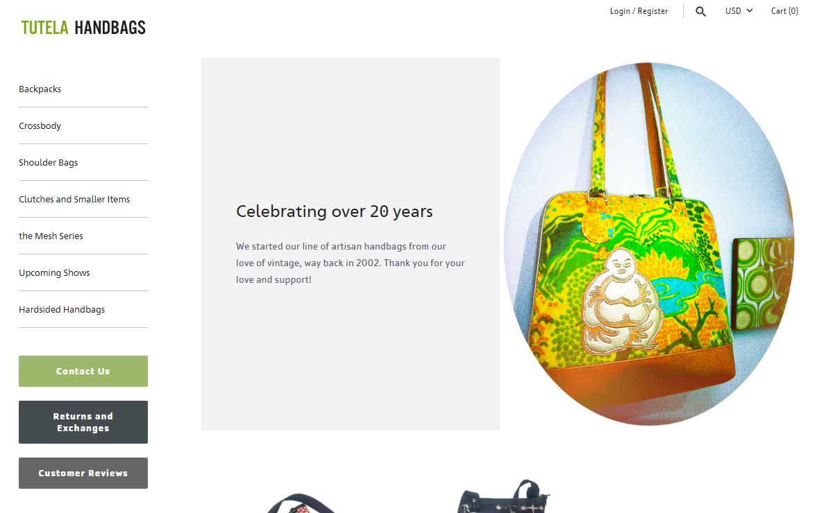 artisan-made in Colorado since 2002 – Tutela Handbags