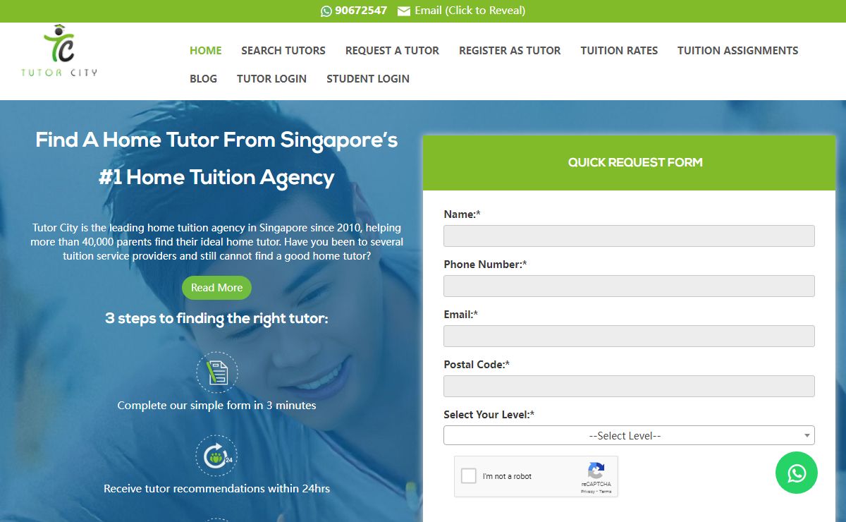 Home Tuition Agency | Best Home Tutors in Singapore | Tutor City