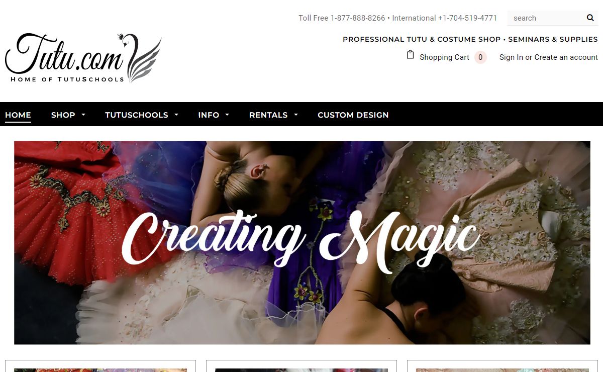 Professional Ballet Tutus & Costumes | Tutu Seminars & Supplies – Tutu.com