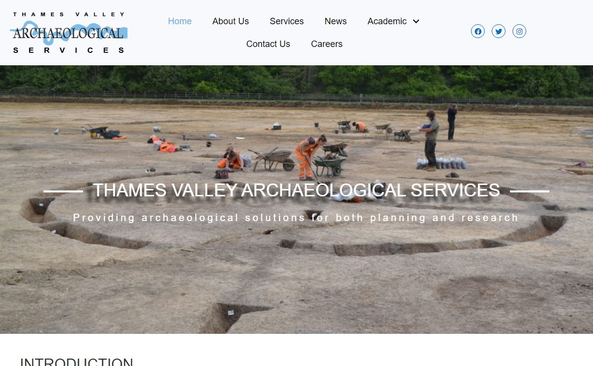 Home - Thames Valley Archaeological Services