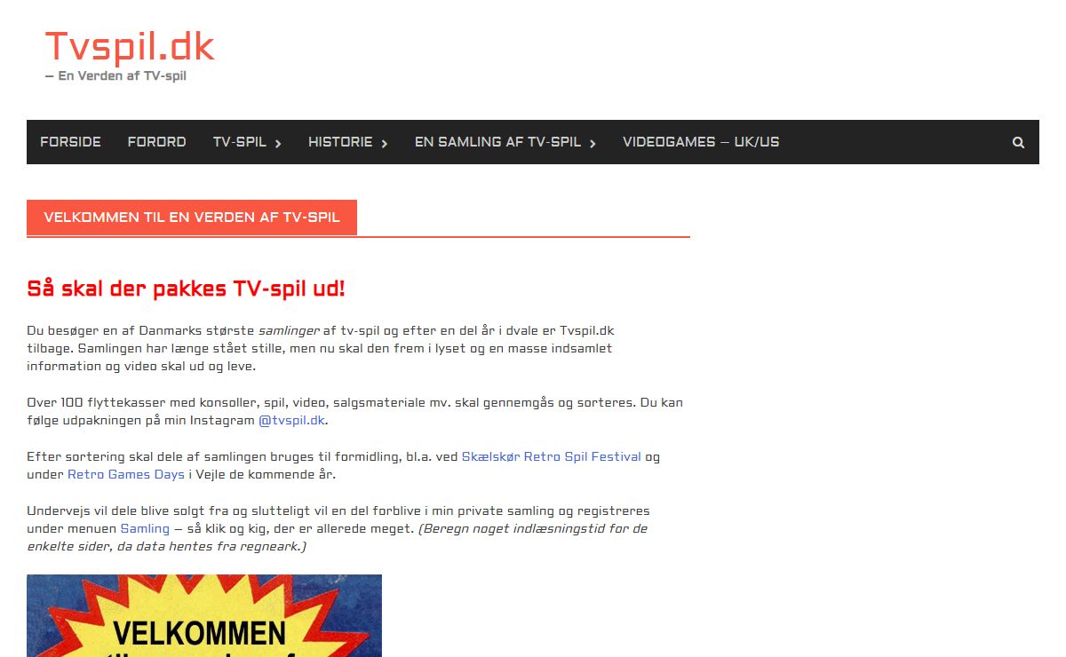 Velkommen til en verden af TV-spil - Tvspil.dk