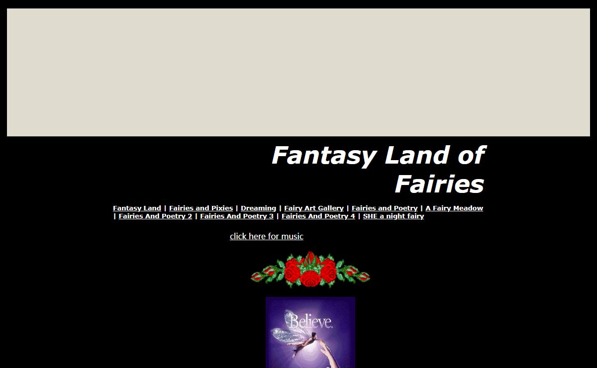 Fantasy Land of Fairies