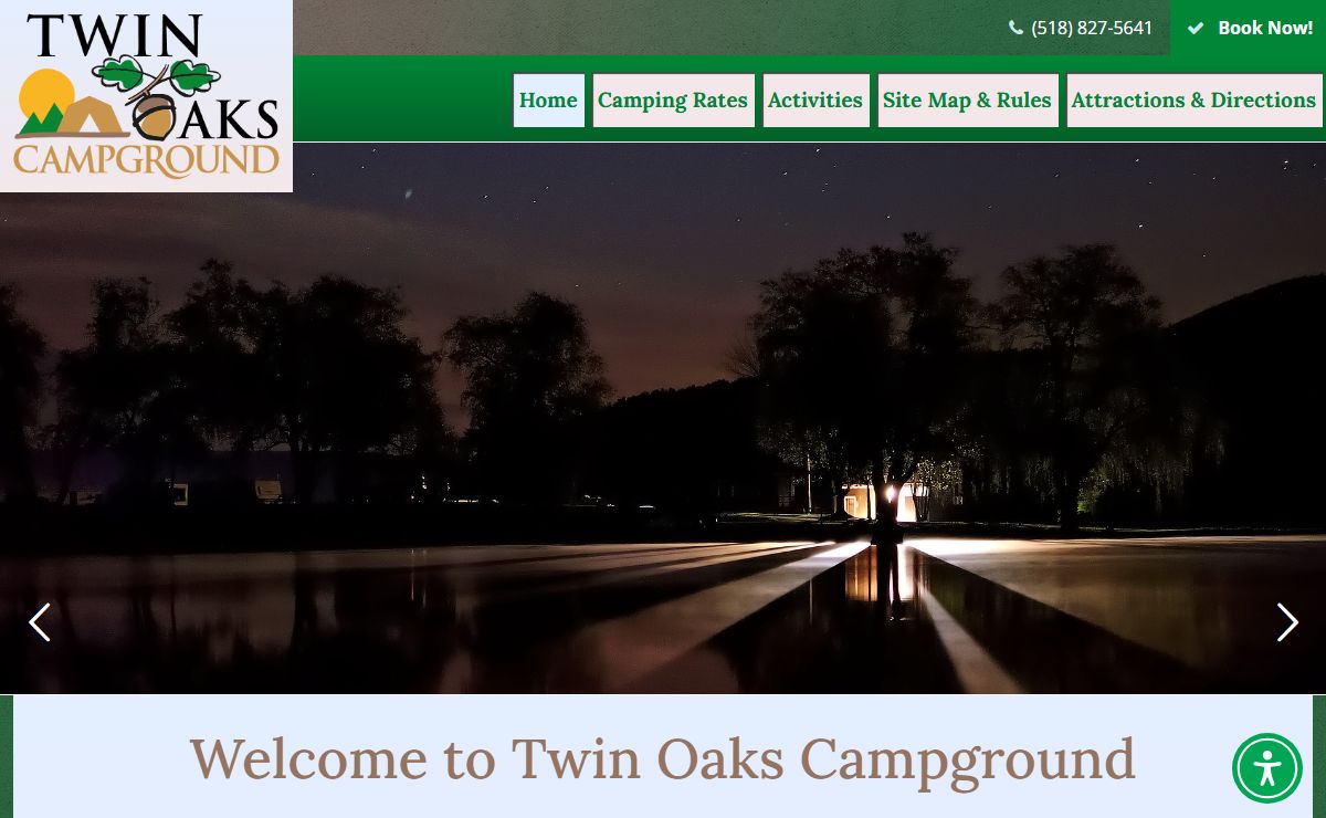 Twin Oaks Campground - Overlooking the Schoharie Valley, New York State