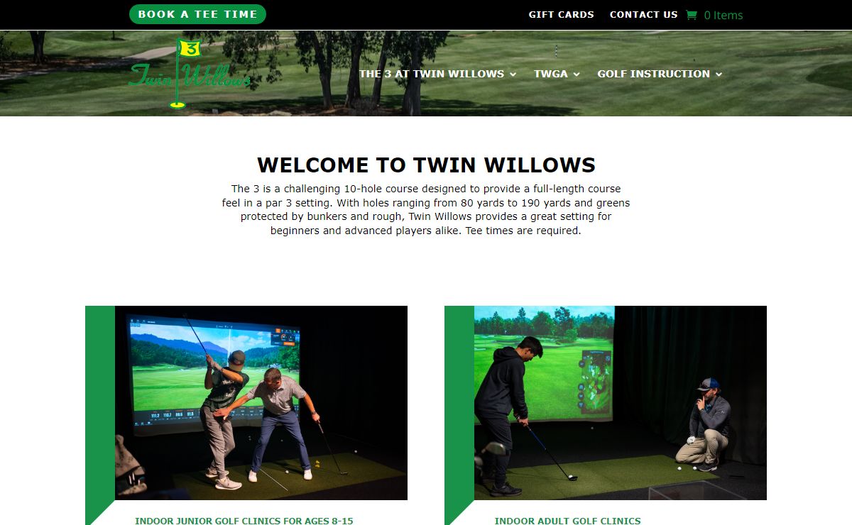 Twin Willows Par 3 Golf | Lincoln Park Golf Courses | Lincoln Park Public Golf