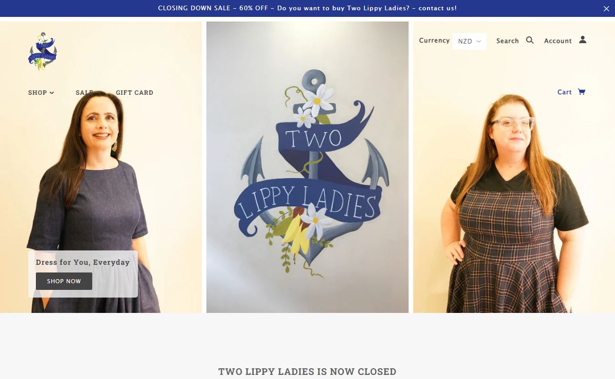 Dresses, Clothing and Accessories NZ | Two Lippy Ladies, Napier