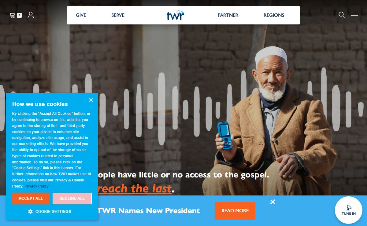 Home - TWR Website
