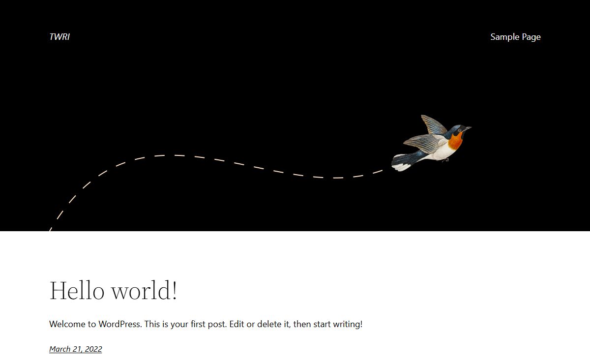TWRI – Just another WordPress site