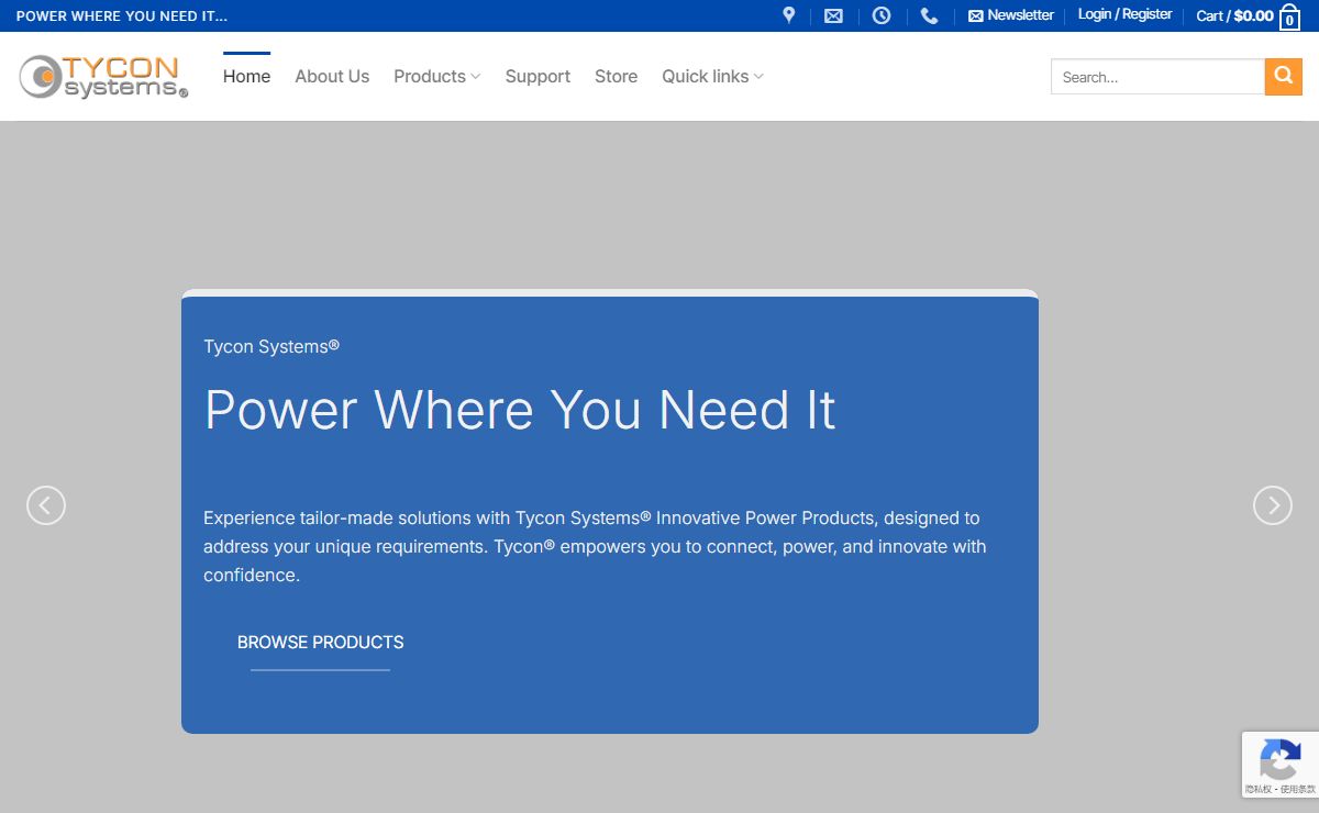 Tycon Systems® Innovative Power Products