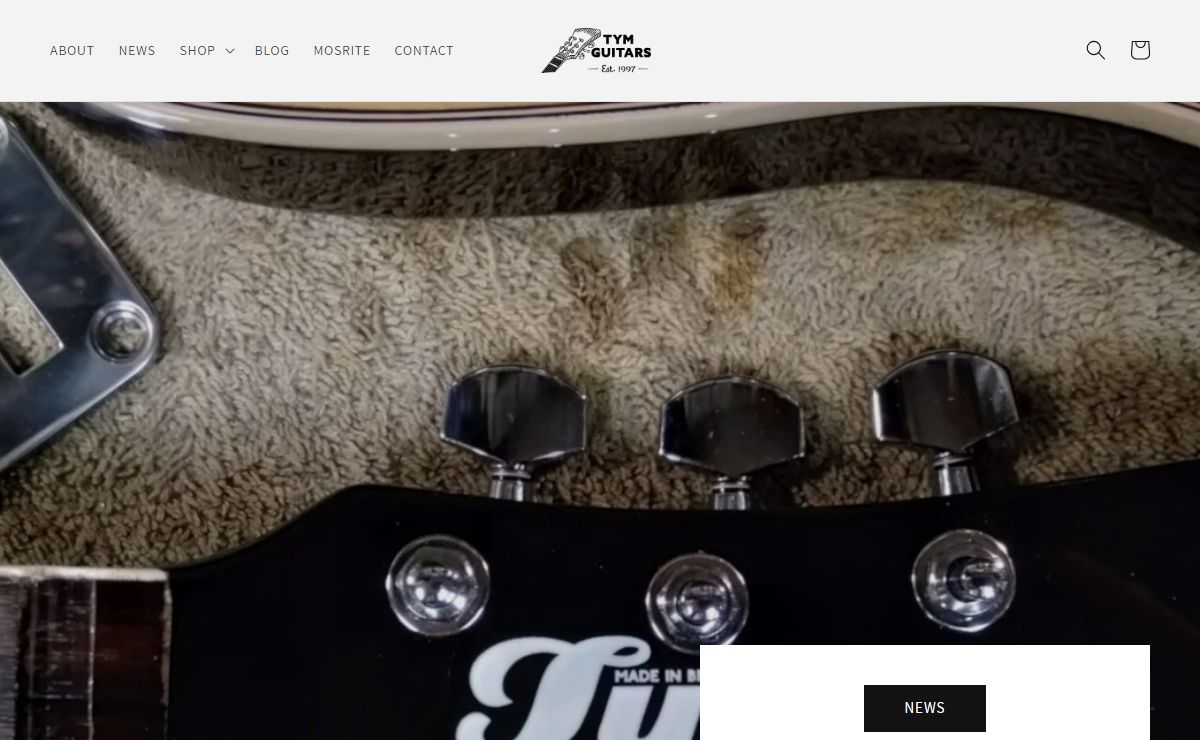 Tym Guitars – Tym Guitars Online