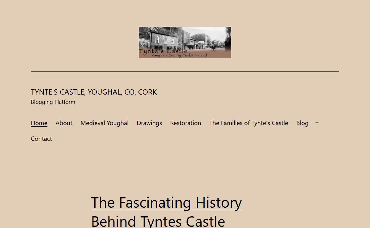 Tynte's Castle, Youghal, Co. Cork - Blogging Platform