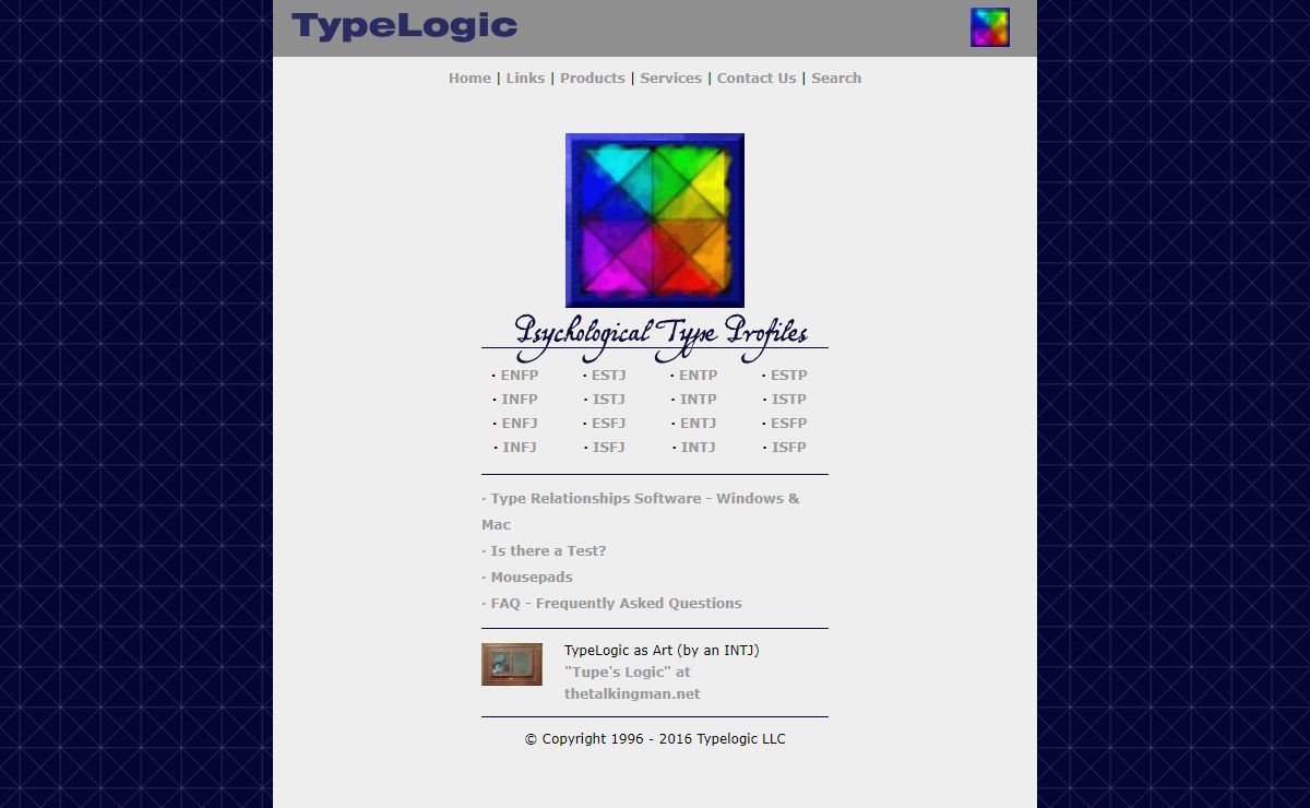 TypeLogic Home Page
