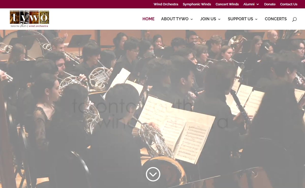 Welcome - TYWO - Toronto Youth Wind Orchestra