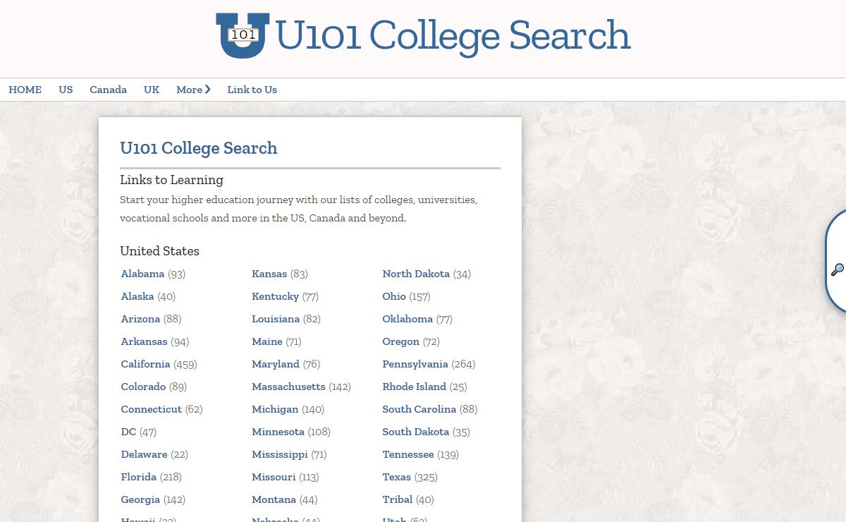 U101 College Search