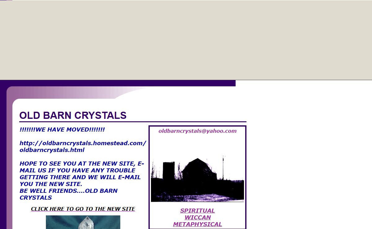 OLD BARN CRYSTALS
