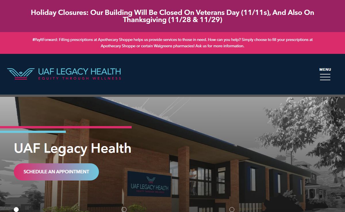 UAF Legacy Health