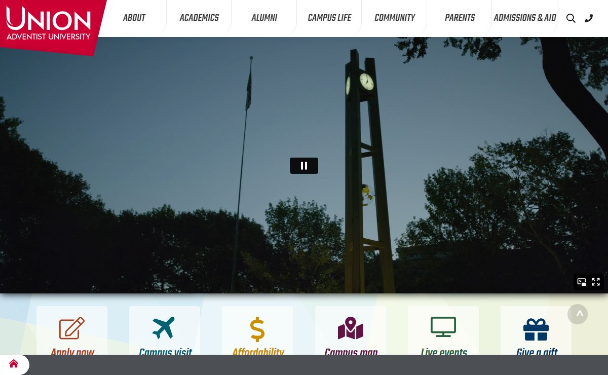 Union Adventist University – Finding purpose. Unlocking potential.