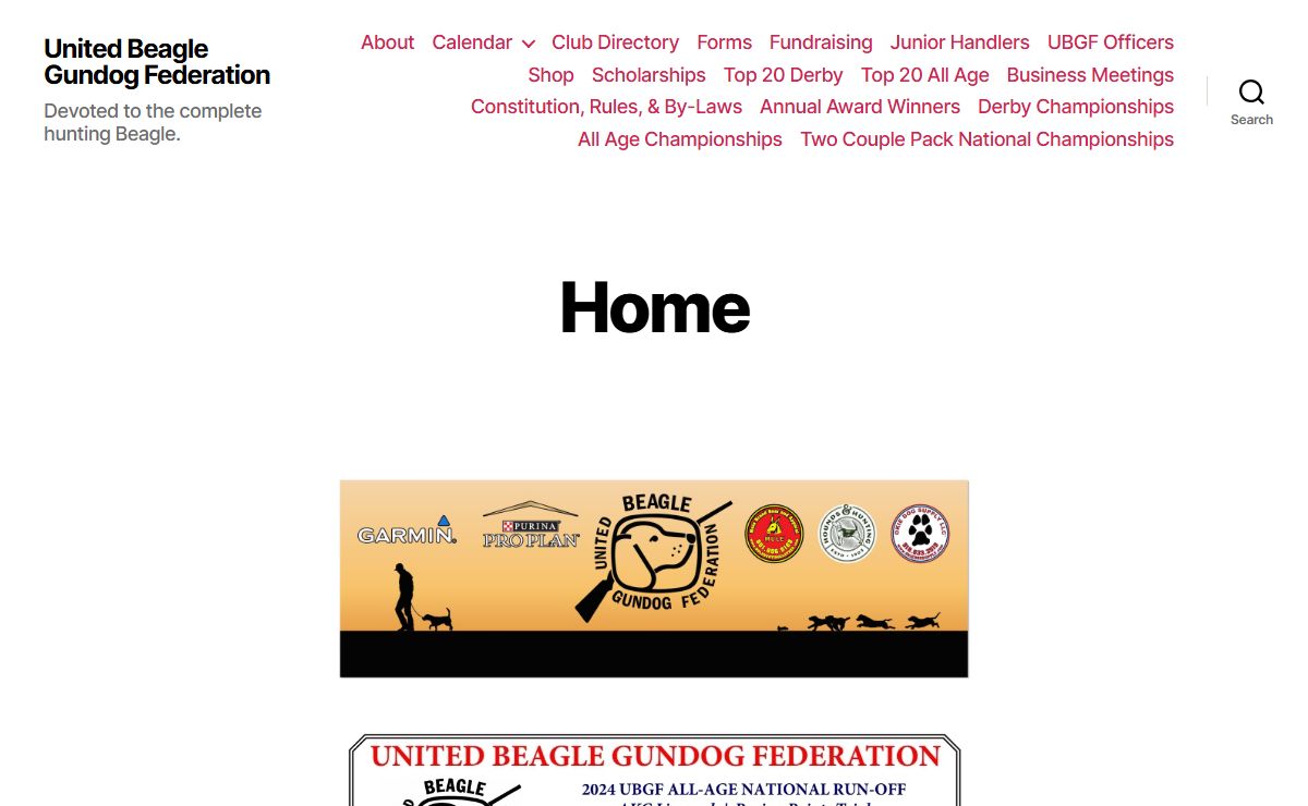 United Beagle Gundog Federation – Devoted to the complete hunting Beagle.