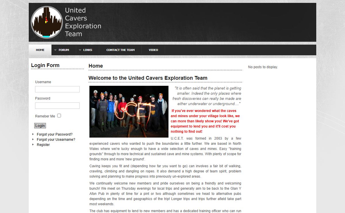 United Cavers Exploration Team - Home