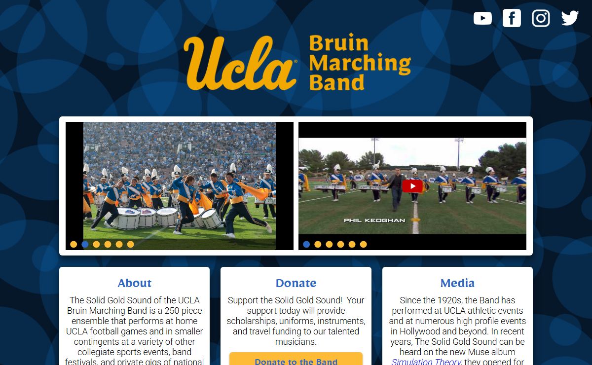 UCLA Band - Home