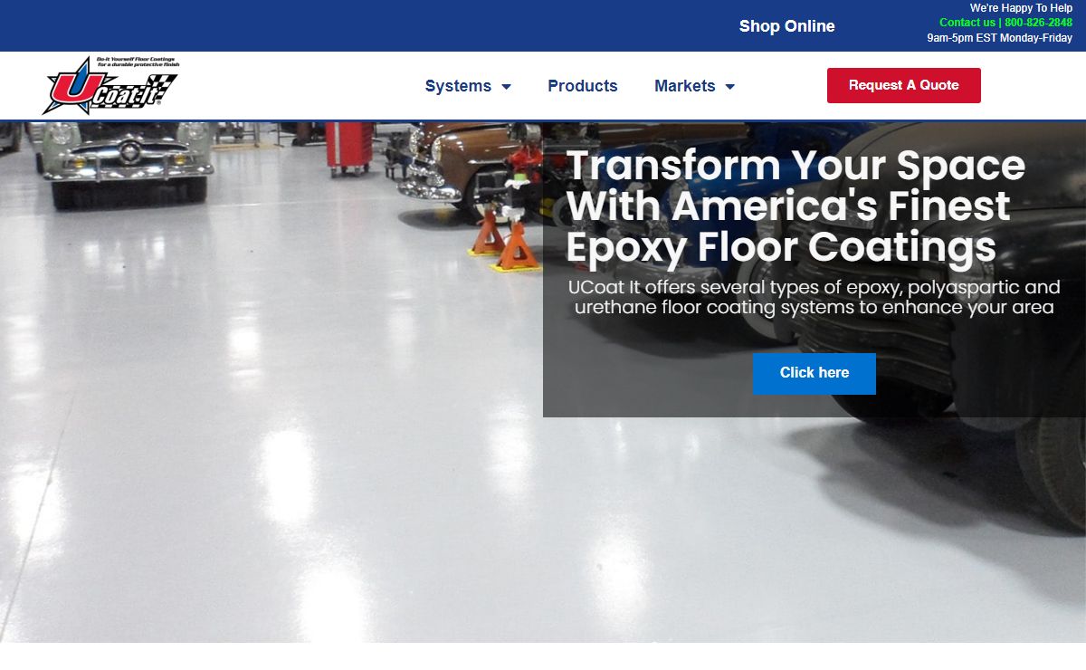 Epoxy Floor Coatings - UCoat It Floor Coating Systems