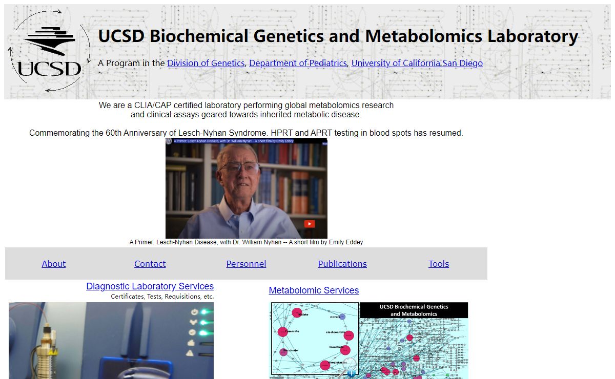 UCSD Biochemical Genetics