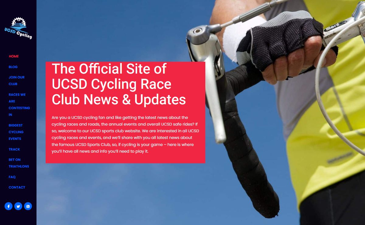 The UCSD Cycling Race Club | Annual Road Rides and Races