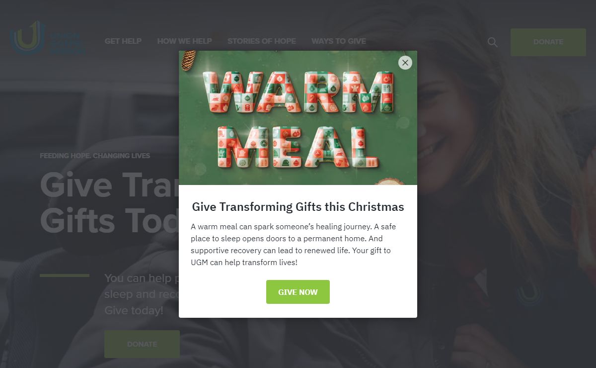 Union Gospel Mission | Transforming Communities One Life At A Time