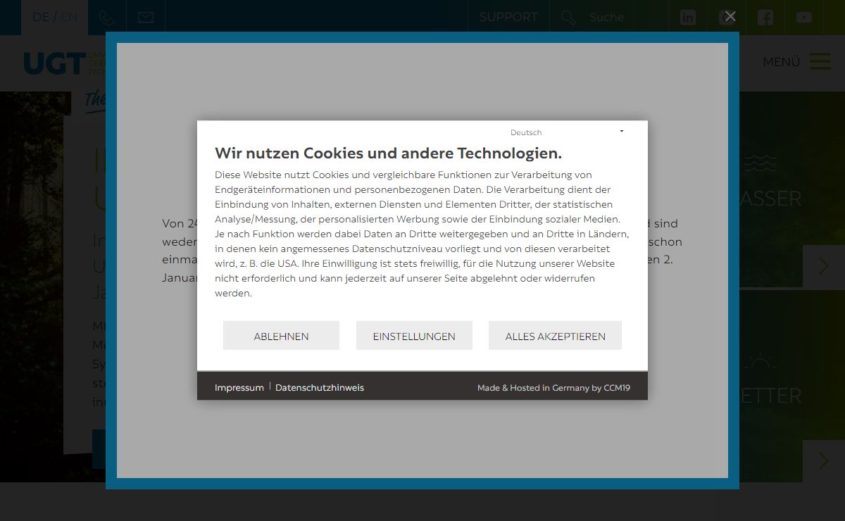 Umwelt-Geräte-Technik – The Solutionists