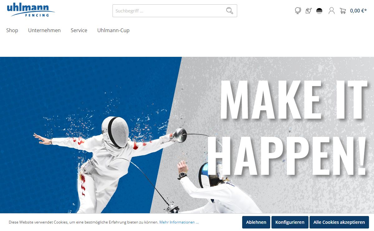 Uhlmann Fechtsport Online Shop