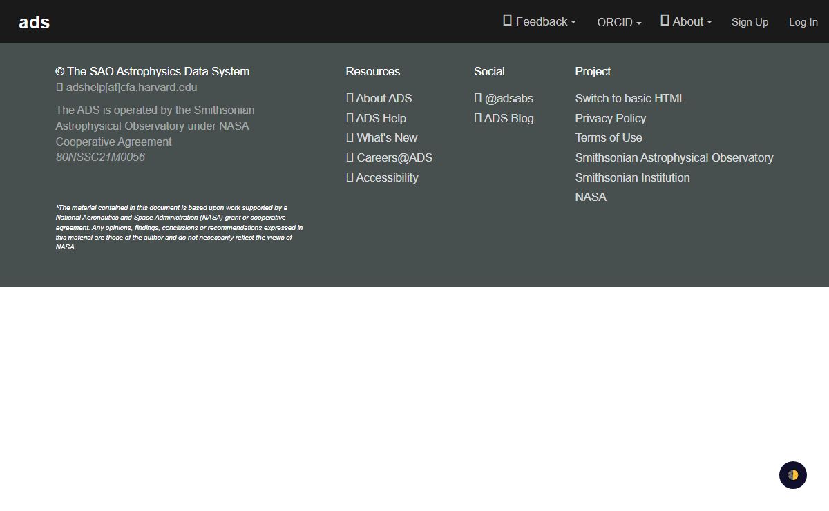 Astrophysics Data System