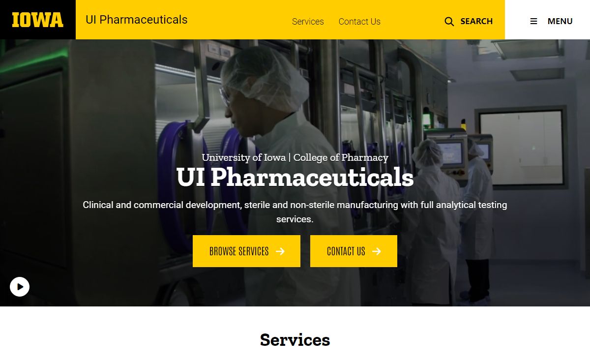 UI Pharmaceuticals | The University of Iowa
