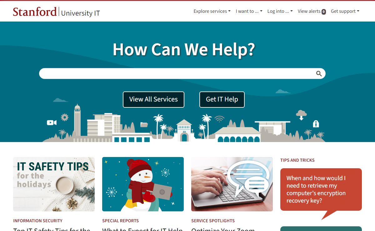 How Can We Help? | University IT