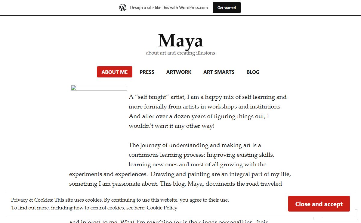 Maya – about art and creating illusions