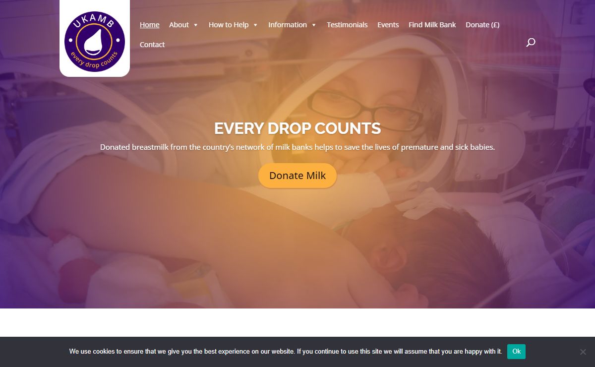 UK Human Milk Bank - Breast Milk Donation, BreastMilk Storage, UKAMB