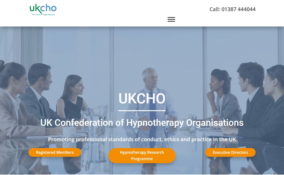 UK Confederation of Hypnotherapy Organisations - UKCHO.co.uk