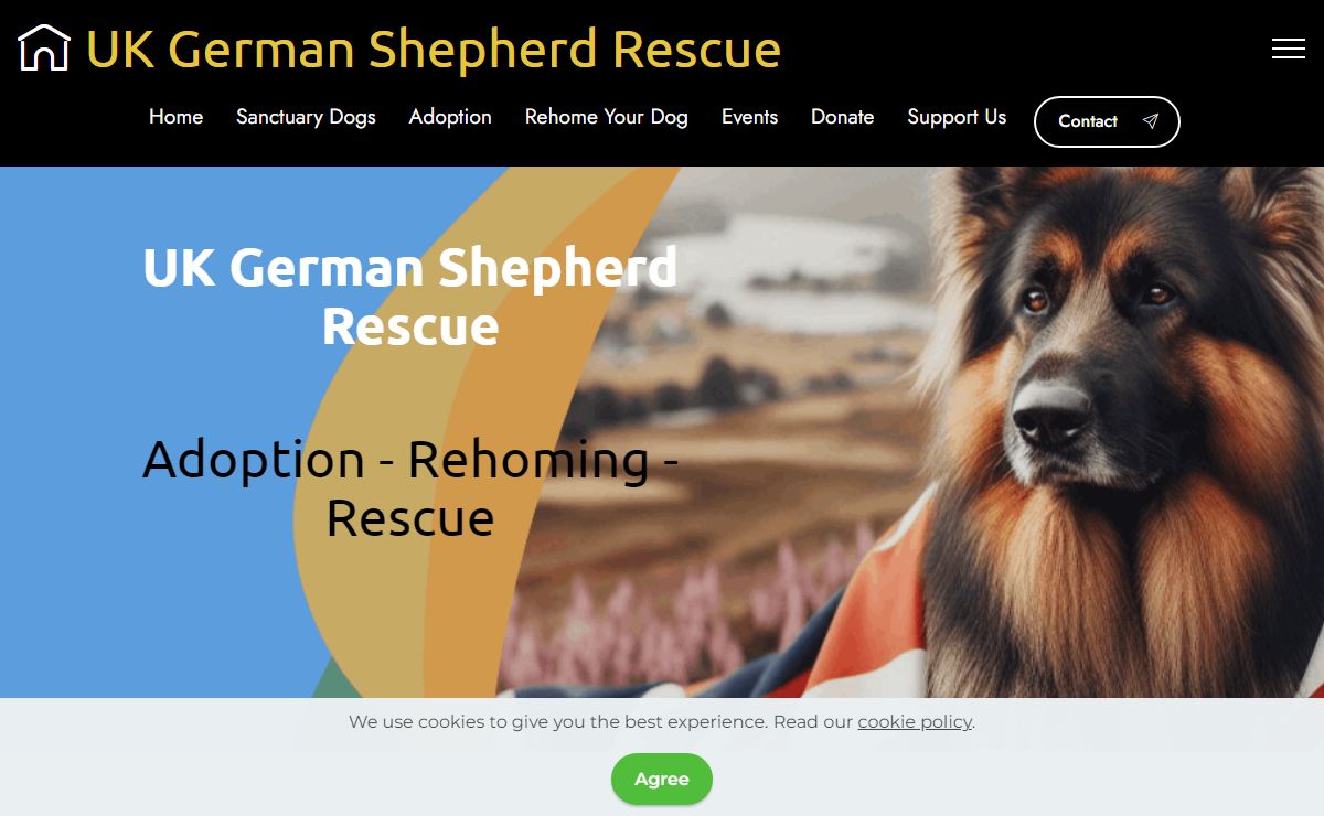 UK German Shepherd Rescue (UK-GSR) Adoption - Rehoming - Rescue