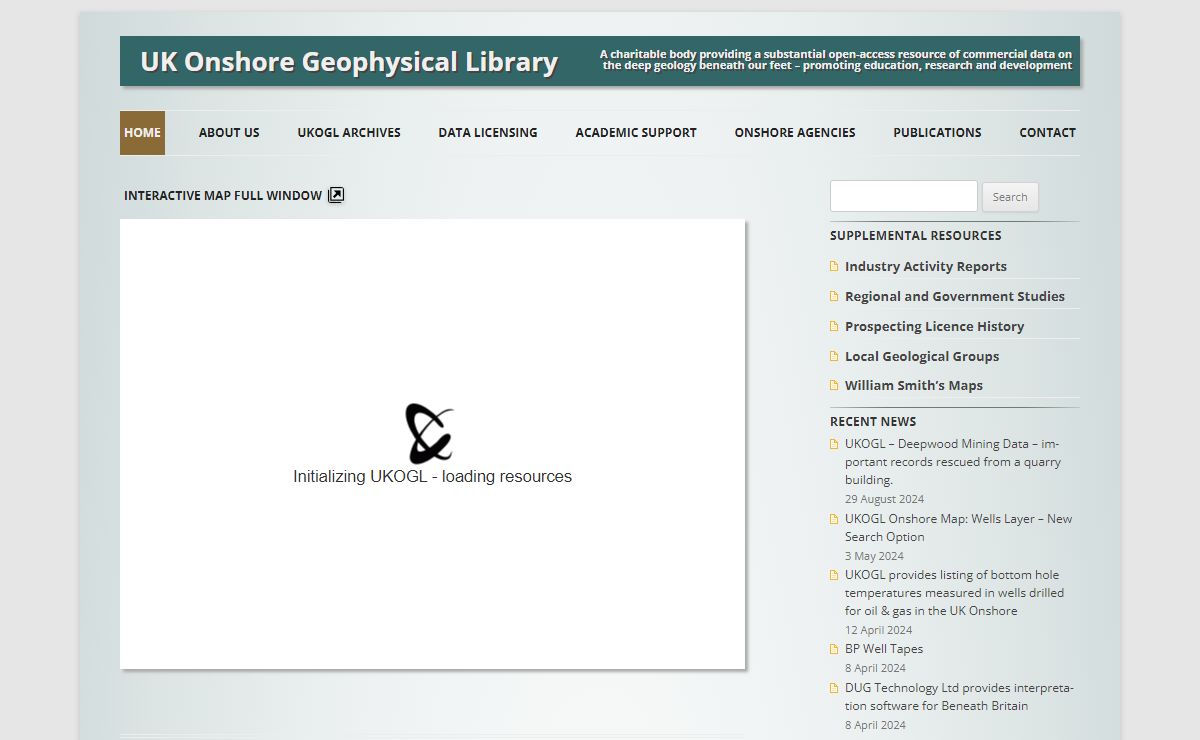 UK Onshore Geophysical Library - Commercial Data Release - Onshore UK