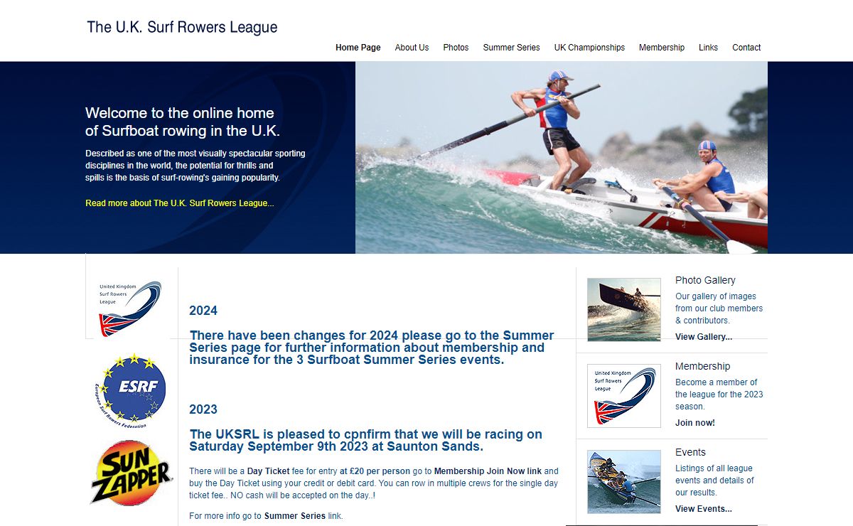 UKSRL - The U.K. Surf Rowers League